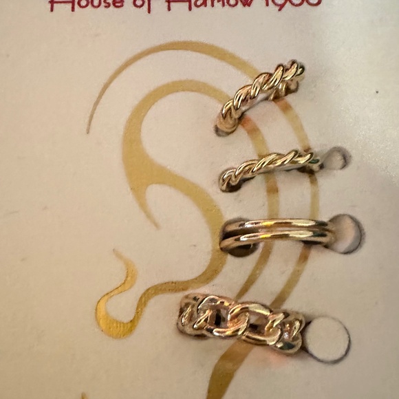 House of Harlow 1960 ear cuff set. NWTand box - Picture 4 of 4